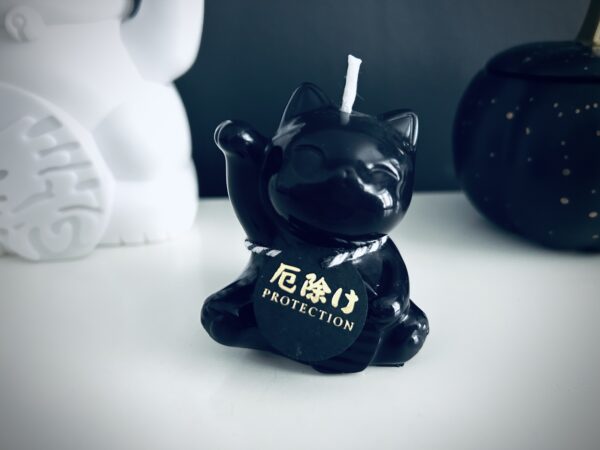 Maneki Neko Scented Candle - yakuyoke 厄除け- Protection - Image 3