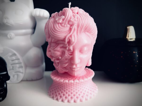 Demon Mask Candle - Cherry Blossom Tea - Image 2