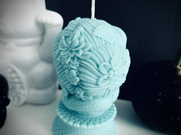 Demon Mask Candle - Green Tea with Mint - Image 5