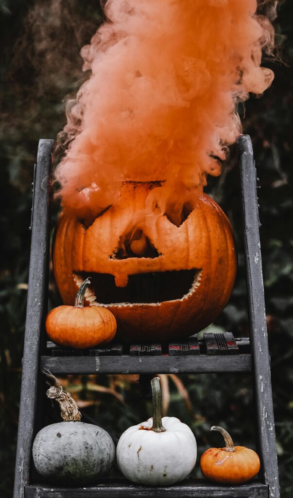 Big Orange-Smoking Pumpkin